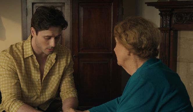 Barwy szczęścia odc. 3214. Józefina Rawicz (Elżbieta Jarosik), Cezary (Marcel Opaliński)