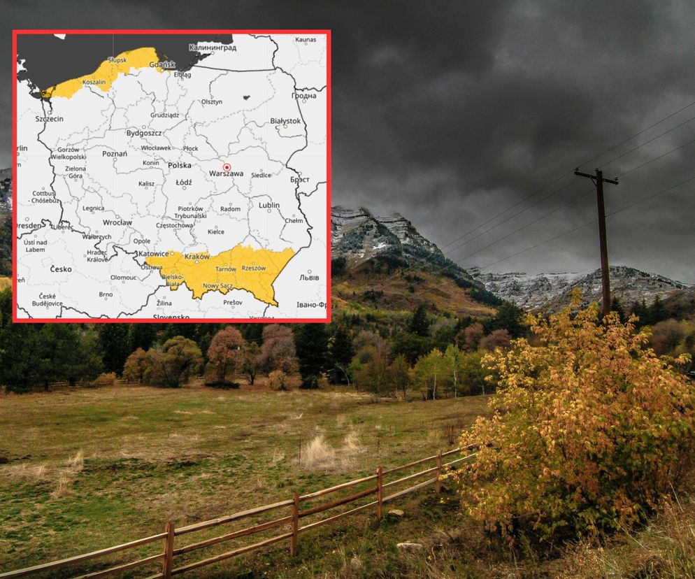 Ostrzeżenia IMGW dla Polski: silny deszcz, intensywne burze i porywisty wiatr dadzą się we znaki