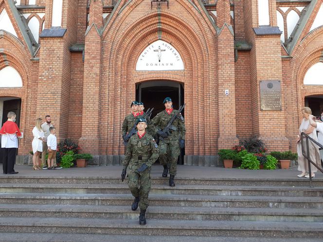 Odsłonięcie tablicy upamiętniającej 100-lecie Cudu nad Wisłą