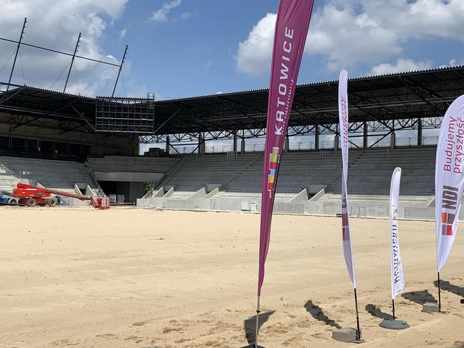 Stadion Miejski w Katowicach jest na ukończeniu. Najnowsze zdjęcia z czerwca