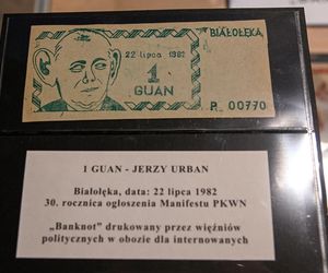 Wystawa banknotów opozycji antykomunistycznej w Szczecinie 