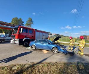 Wypadek na terenie SSE Starachowice