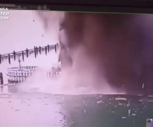 Ukraiński atak na most krymski