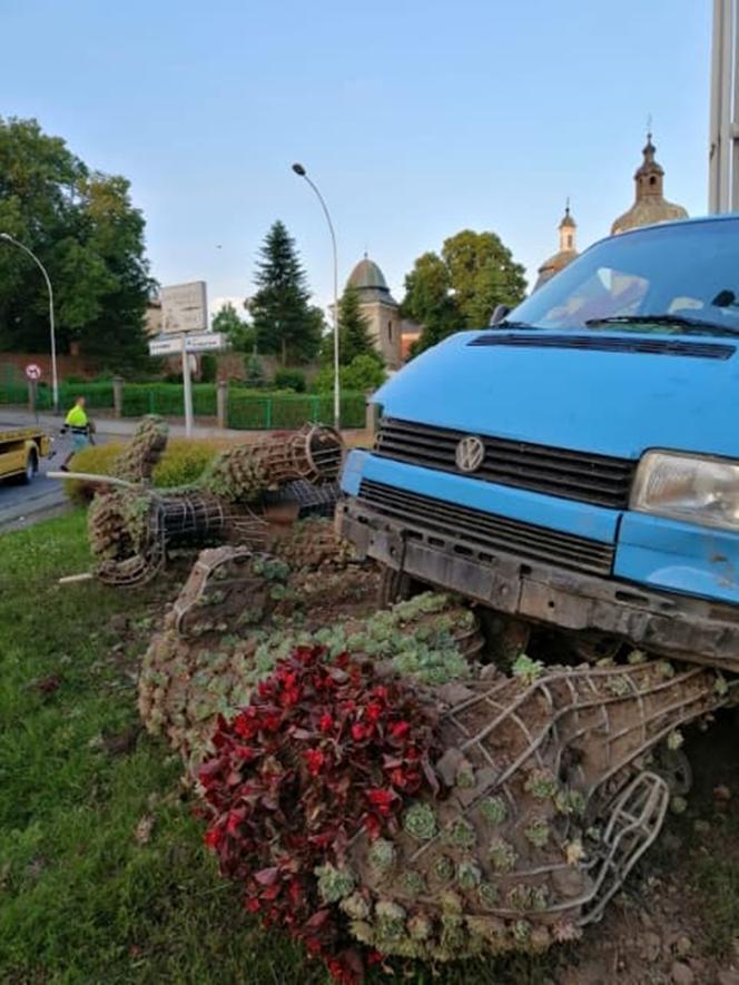 Ukrainiec zderzył się ze słoniami w Przeworsku