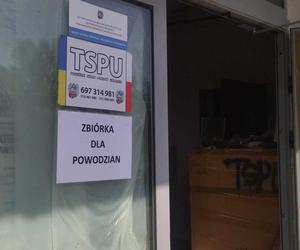 Toruń na pomoc powodzianom. W magazynie Toruńskiego Sztabu Pomocy Ukrainie zbierano dary