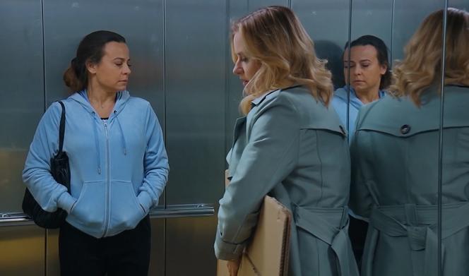 M jak miłość, odcinek 1681: Magda (Anna Mucha), Julia (Marta Chodorowska)