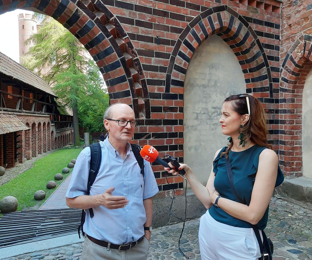Marek Stokowski, prozaik, były kustosz Muzeum Zamkowego w Malborku