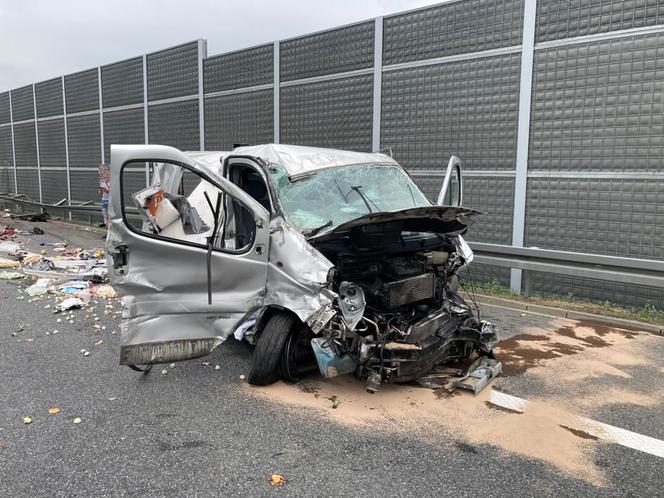 Dachowania na A4 i DK94 koło Tarnowa