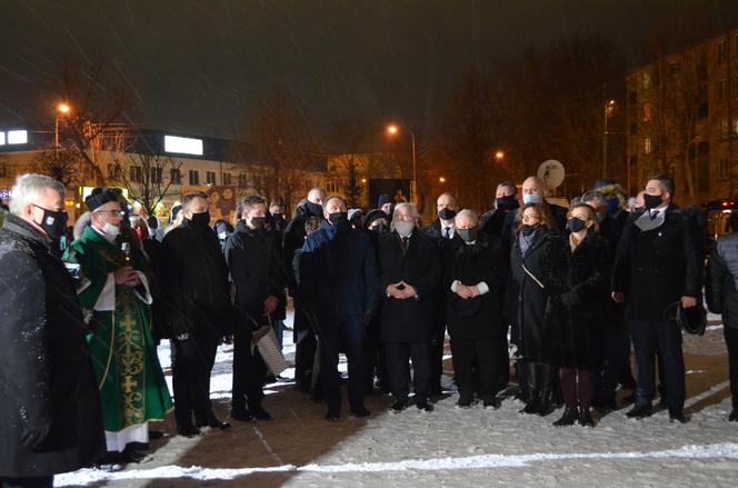 Jarosław Kaczyński w Starachowicach 16.01.2021