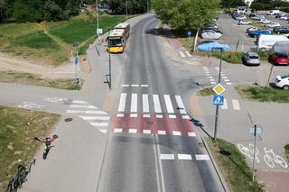 To czarny punkt na rowerowej mapie Warszawy. Radny Białołęki interweniuje w sprawie niebezpiecznej ścieżki 