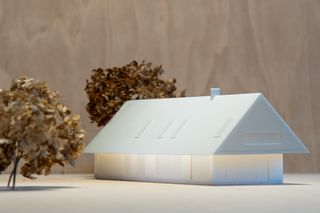 Dom JES pod Kampinosem projektu Klangor Studio