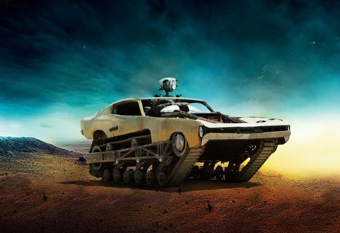 szalone auta z filmu "Mad Max: Fury Road"