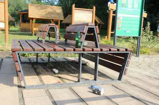 Chuligani zaśmiecają skatepark w gminie Jedlicze