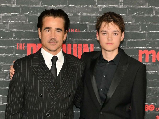 Colin Farrell z synem Henrym Tadeuszem