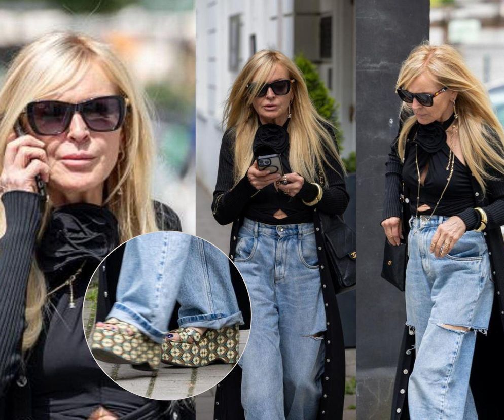 Monika Olejnik w mocnej stylówce