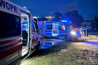 Tragedia na Maślicach. Młody mężczyzna utonął w stawie. Reanimacja nie pomogła