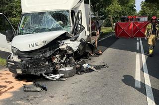 Wypadek na DK43 w Śląskiem