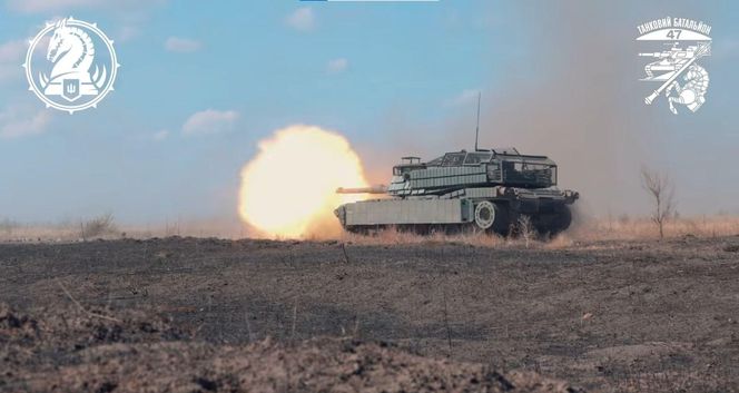 Czołgi Abrams na Ukrainie