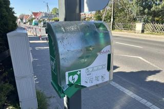 Akt wandalizmu w Przylepie. Zniszczony został defibrylator AED