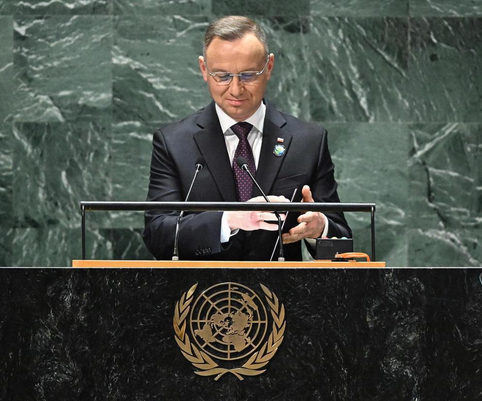 Duda zabrał głos w siedzibie ONZ. Padły ważne słowa