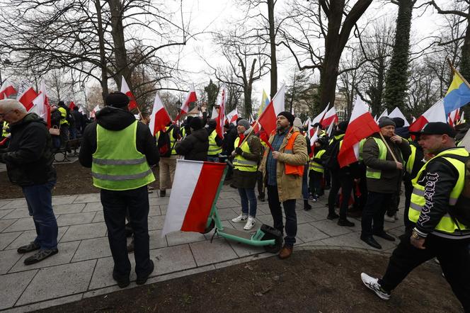  Protest rolników w Warszawie 6.03.2024