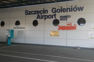 EWAKUACJA PASAŻERÓW z lotniska Szczecin Goleniów! Alarm i interwencja służb