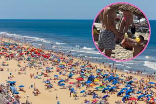 Policjantka ostrzega rodziców na plaży. Szanujcie ciała swoich dzieci