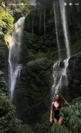 Joanna Opozda zarabia na Bali