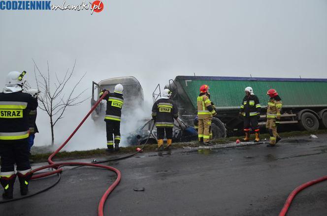 Śmiertelny wypadek pod Głużkiem, okolice Mławy