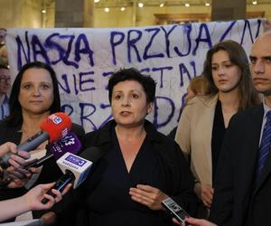 Protest mieszkańców Osiedla Przyjaźń