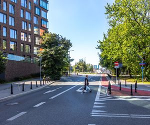 Ulica Okrzei w Warszawie przed przebudową