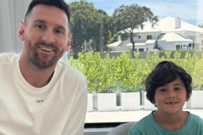 Zdjęcie Messiego z synem prawdziwym hitem internetu. W komentarzach zawrzało. Suchy makaron i kiełbacha
