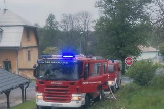 Pożar w Sławniowicach. Strażacy znaleźli zwęglone zwłoki