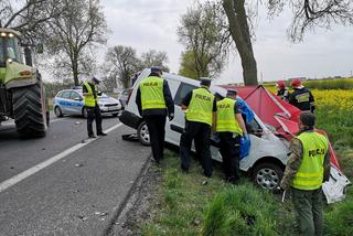 Wypadek na S5 między Lesznem a Bojanowem