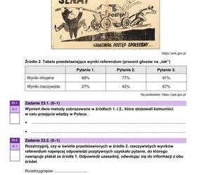 Matura 2024: historia rozszerzona. ARKUSZ CKE FORMUŁA 2023