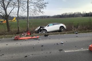 Poważny wypadek pod Wrocławiem. 8-latka trafiła do szpitala 