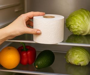 Wsadziła rolkę papieru toaletowego do lodówki - powód rozbawi Cię, ale i zaskoczy