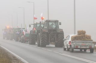 Uniejów. Protest rolników