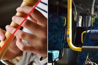 Zakaz gry na instrumentach w autobusach i tramwajach