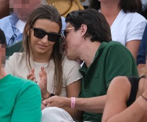 Julia Wieniawa i Nikodem Rozbicki migdalili się zamiast oglądać Igę