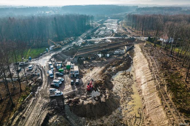 Budowa drogi ekspresowej S1 Dankowice - Suchy Potok ZDJĘCIA