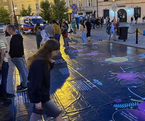 Nocy Kultury w Lublinie. Deszcz nikomu nie przeszkadzał