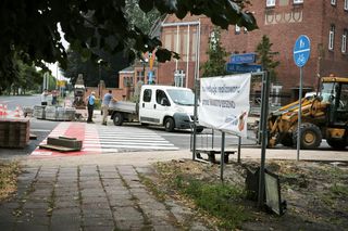 Końcówka remontu ulicy Racławickiej w Lesznie 