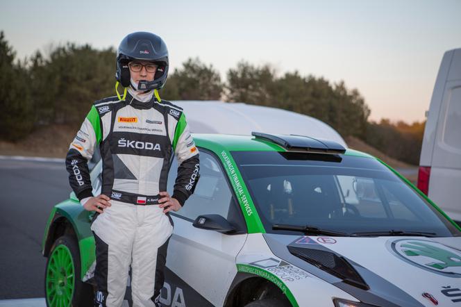 Mikołaj Marczyk kierowca Skoda Polska Motorsport