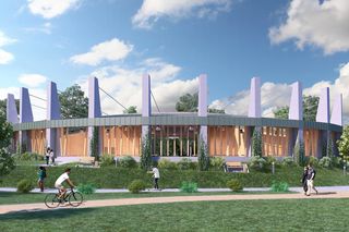   Wizualizacje amfiteatru w Gołdapi