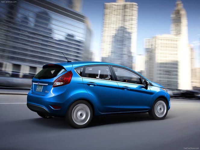 Ford Fiesta Trend hatchback, model 2011