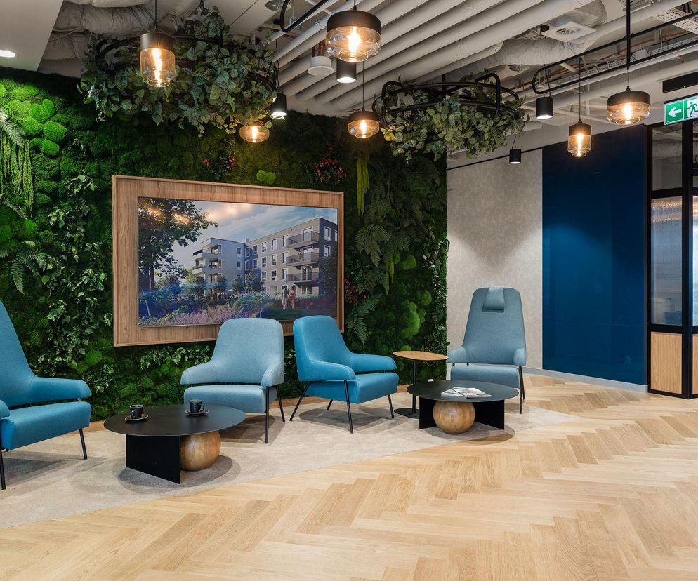 Biuro Bouygues Immobilier Polska w Warszawie od Bit Creative