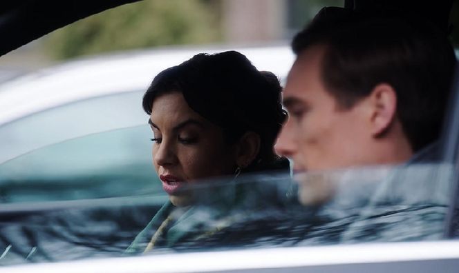 M jak miłość, odcinek 1867. Aneta (Ilona Janyst), Olek (Maurycy Popiel)