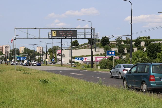 Tak wygląda al. Unii Lubelskiej w Lublinie przed przebudową (pierwsza połowa czerwca 2025)