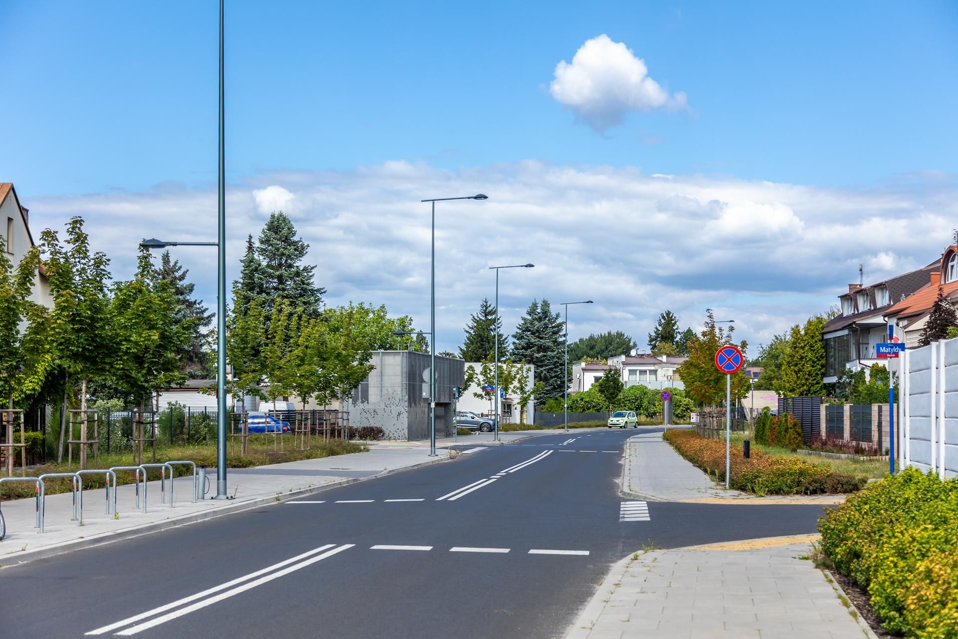 Okolice stacji metro Zacisze w Warszawie